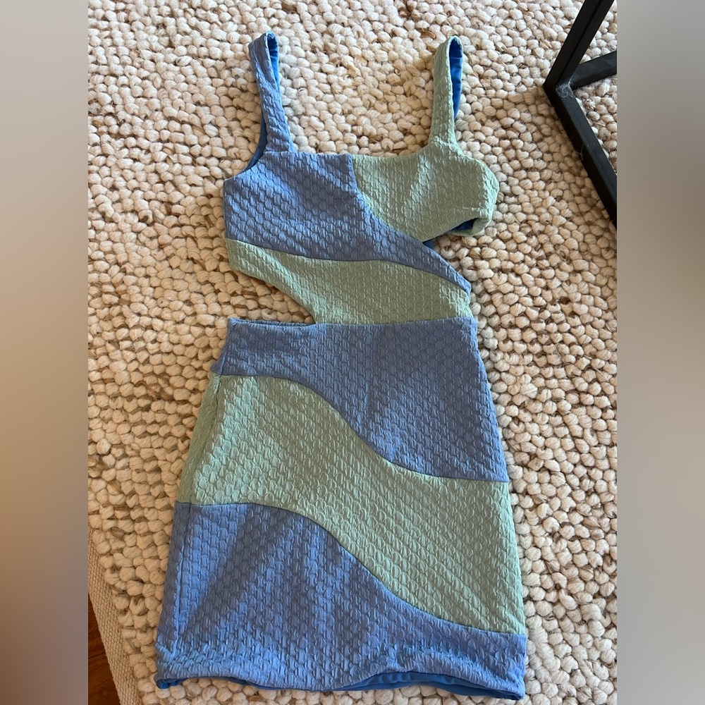 Lovers + Friends Nylon Bodycon Cutout Dress XS